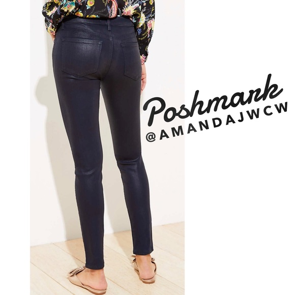 LOFT Coated Slim Pocket Skinny JeanNWT - Picture 3 of 5